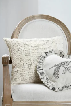 Poduszka CLARINE 40x40 dziergany motyw * STOF Sale