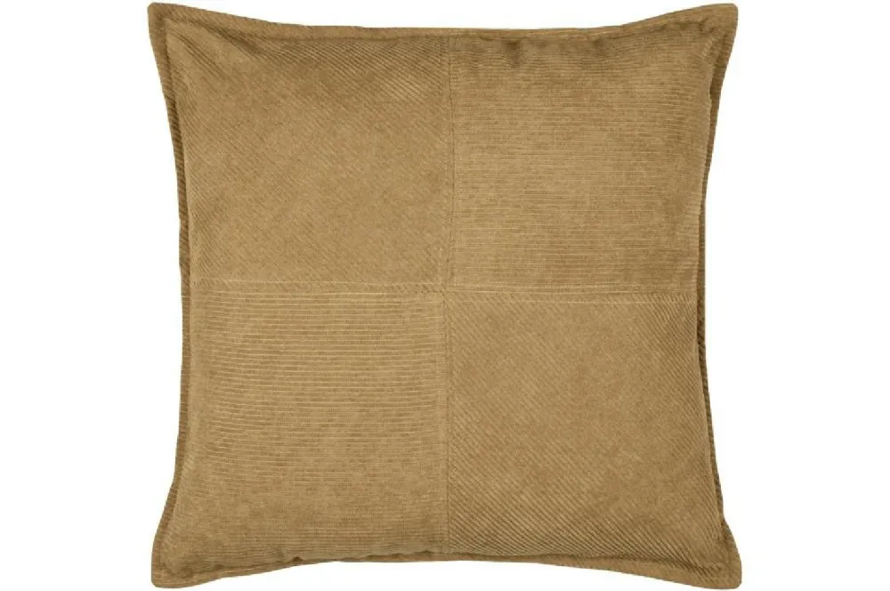 Poduszka DANDY 45x45 camel sztruks * STOF Discount