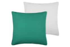 Poduszka DUO 50x50 szmaragdowa srebrna * STOF Outlet