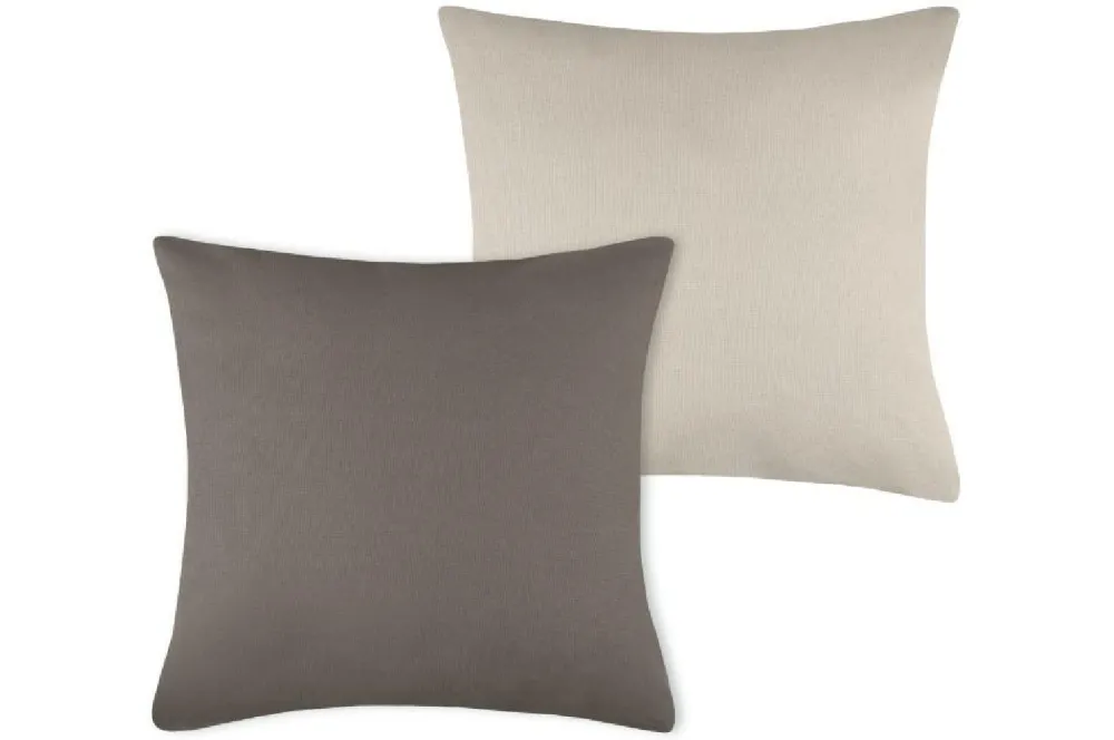 Poduszka DUO 50x50 taupe jasnobeżowa * STOF New