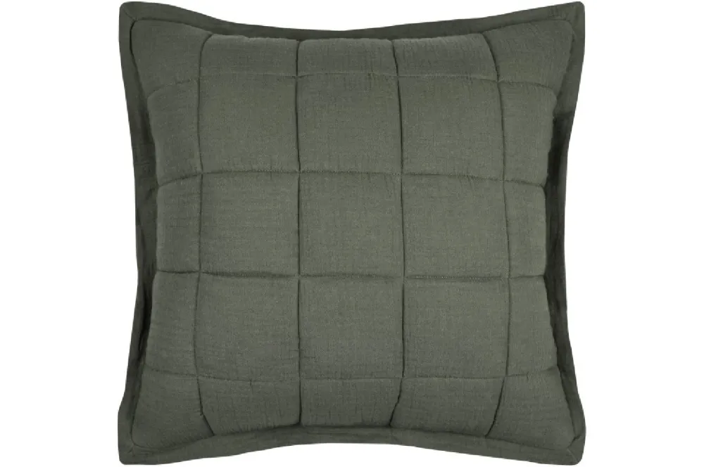 Poduszka ELLIE 45x45 khaki pikowana * STOF Discount