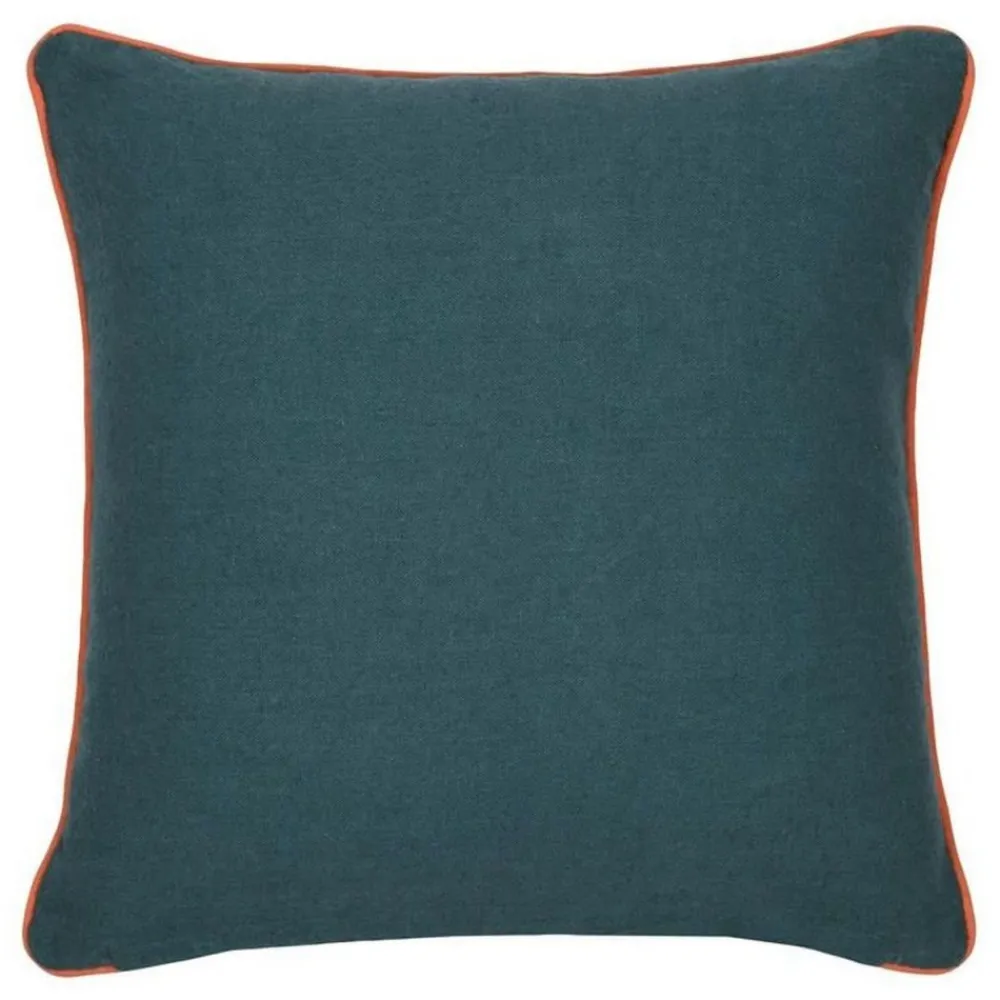 Poduszka KENTIA 40x40 cm niebieska liść * STOF Clearance