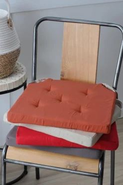 Poduszka na krzesło DUO 38x38 ceglana * STOF Online