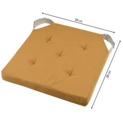 Poduszka na krzesło DUO 38x38 cm miodowa * STOF Online