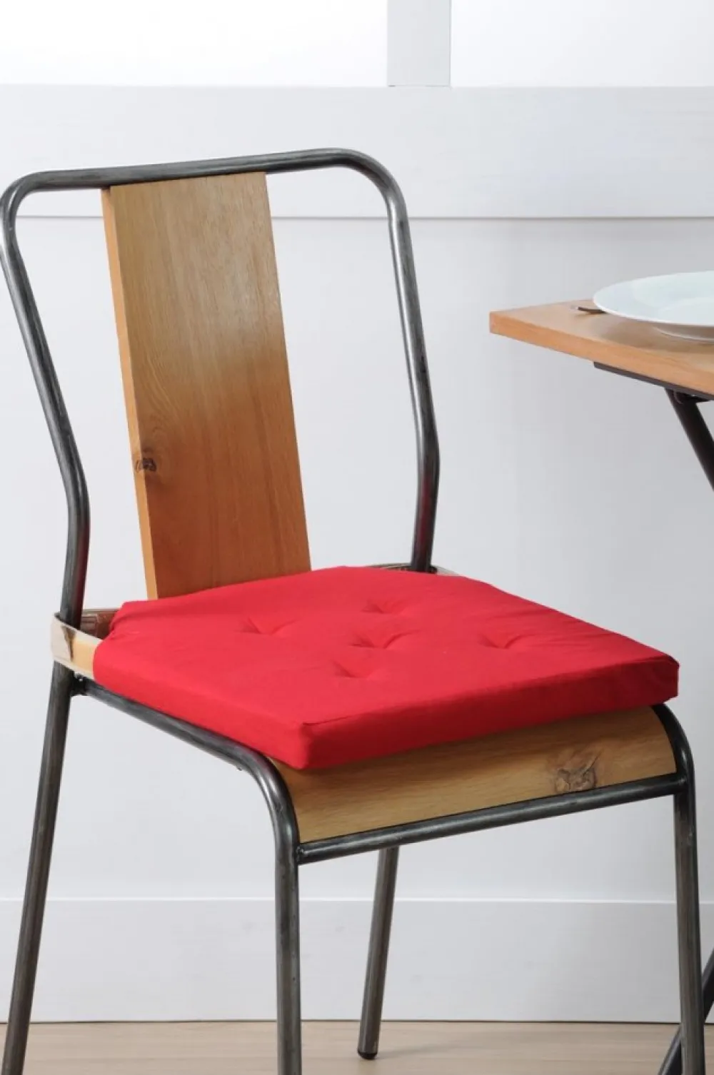 Poduszka na krzesło DUO 38x38 czerwona * STOF