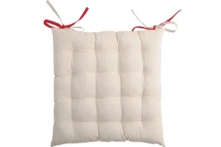 Poduszka na krzesło DUO 40x40 czerwona jasny beż * STOF Clearance