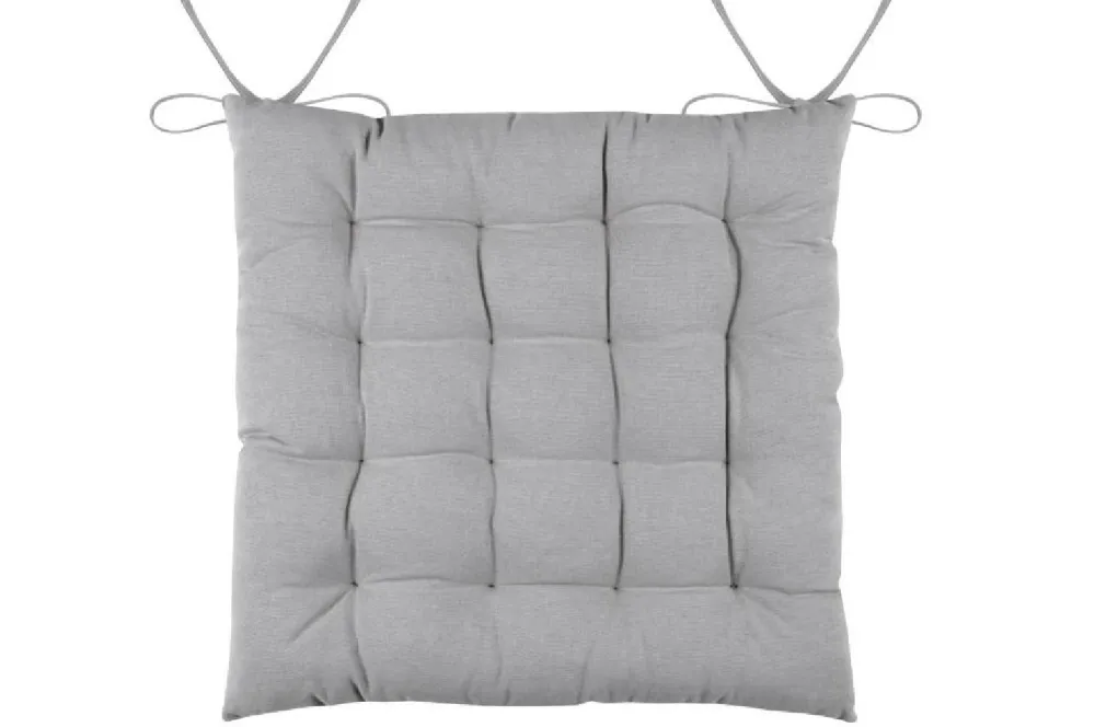 Poduszka na krzesło DUO 38x38 jasnoszara * STOF Discount