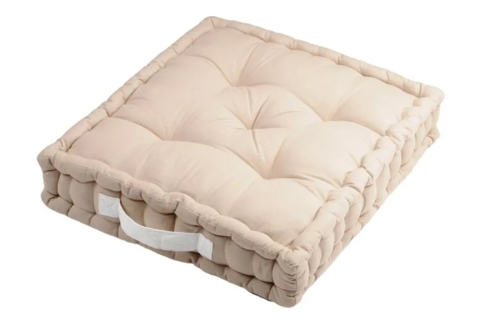 Poduszka podłogowa DUO 45x45 jasnobeżowa * STOF Outlet