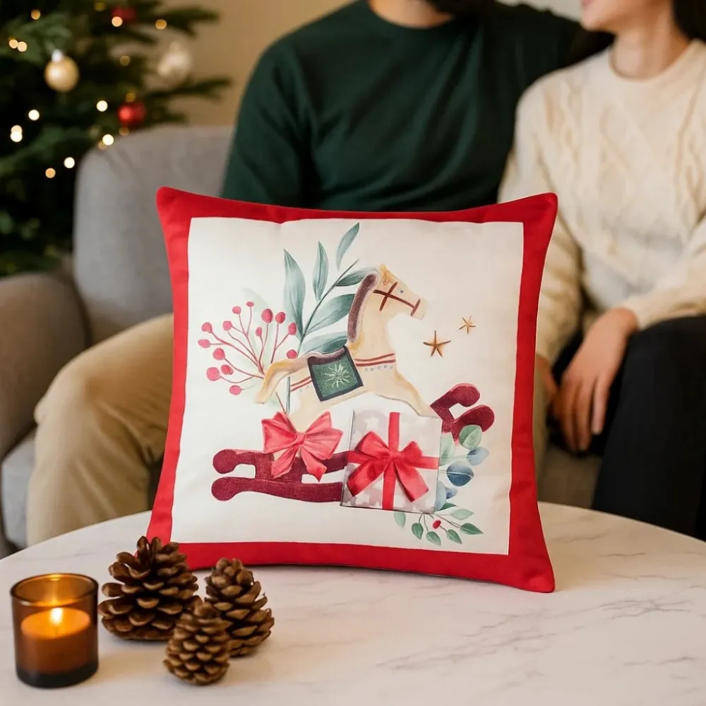 Poduszka świąteczna NOEL 40x40 cm * STOF Sale