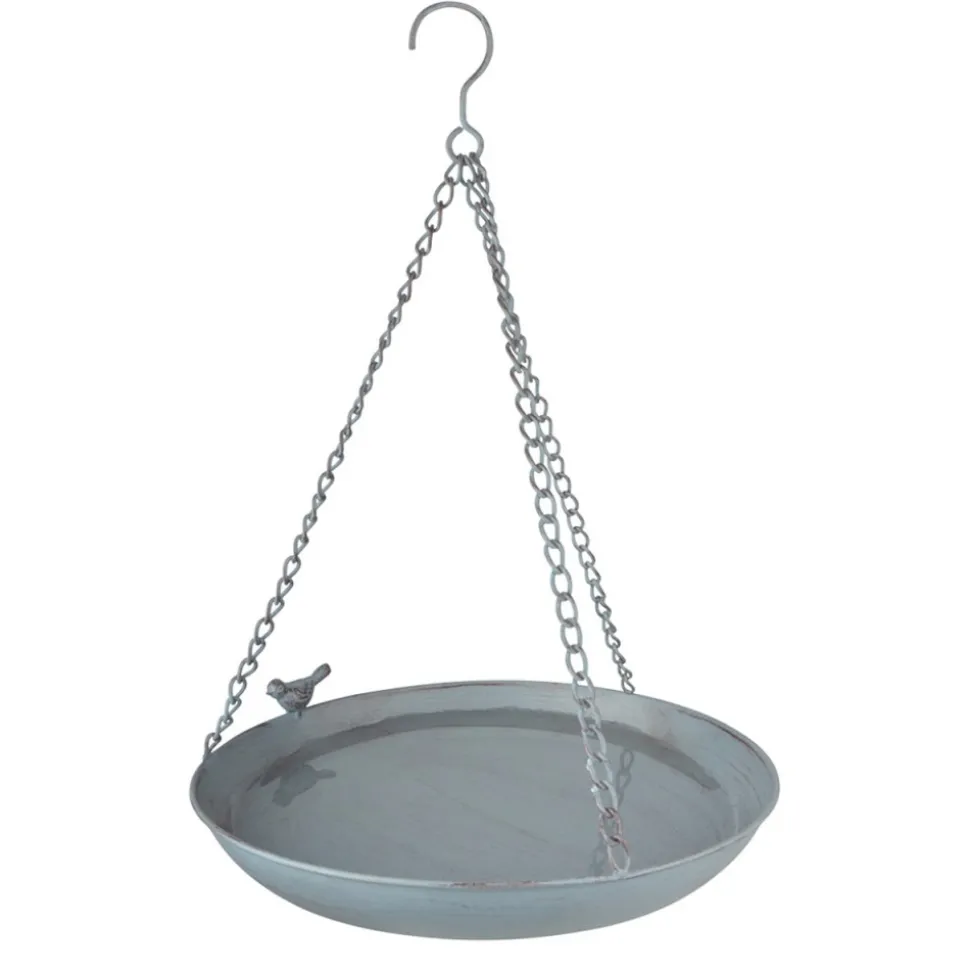 Poidełko dla ptaków metalowe wiszące
