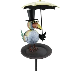 Poidełko z ptakiem i parasolką h137 cm