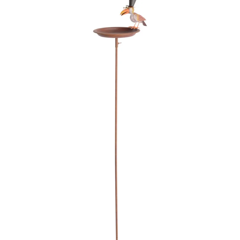 Poidełko z ptakiem w cylindrze h127 cm