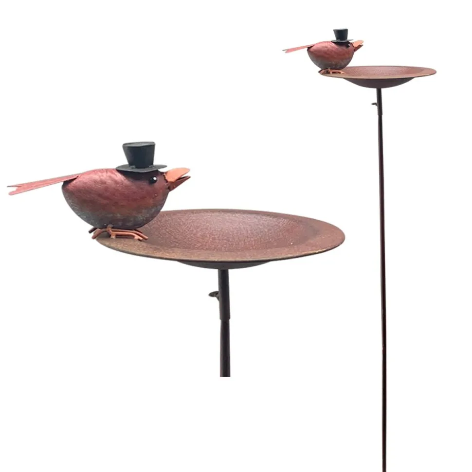 Poidełko z ptakiem w cylindrze h114 cm