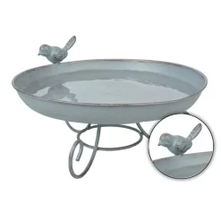 Poidełko dla ptaków metalowe stojące * Esschert Design Outlet