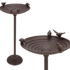 Poidło dla ptaków na nóżce żeliwne 60cm * Esschert Design Best