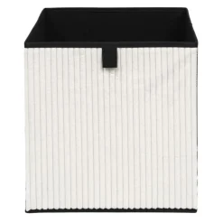 Pojemnik Corduroy Box 30x30 cm kremowy