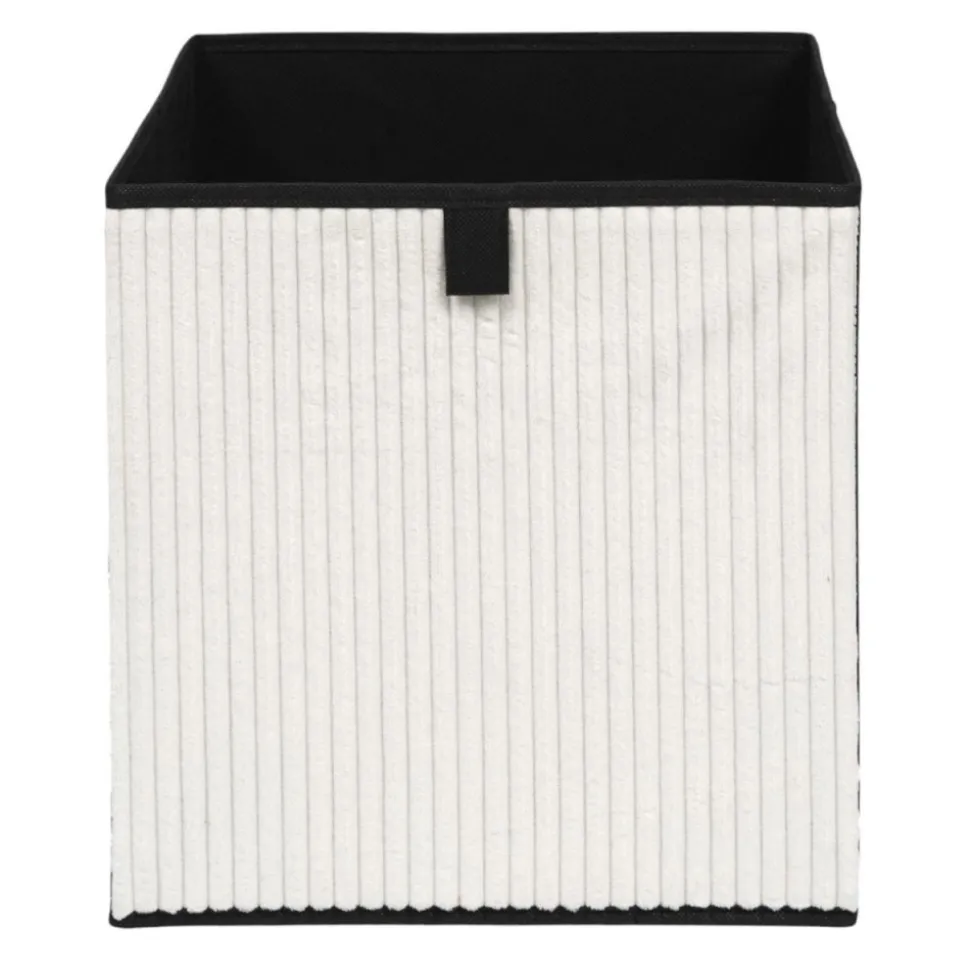 Pojemnik Corduroy Box 30x30 cm kremowy