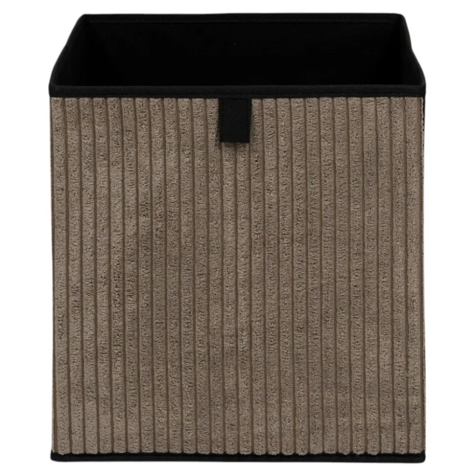 Pojemnik Corduroy Box 30x30 cm taupe