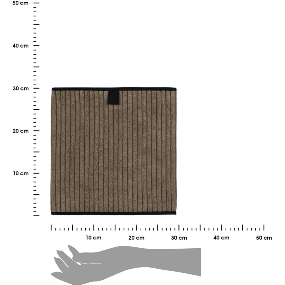 Pojemnik Corduroy Box 30x30 cm taupe