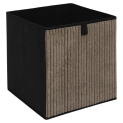 Pojemnik Corduroy Box 30x30 cm taupe