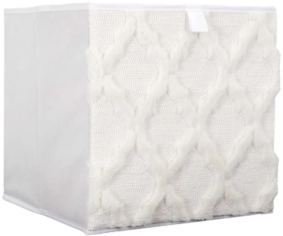 Pojemnik tekstylny BOHO CUBE składany 30x30 cm