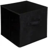 Pojemnik tekstylny 31x31 cm Black welur