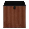 Pojemnik Corduroy Box 30x30 cm miedziany * HowHomely Sale
