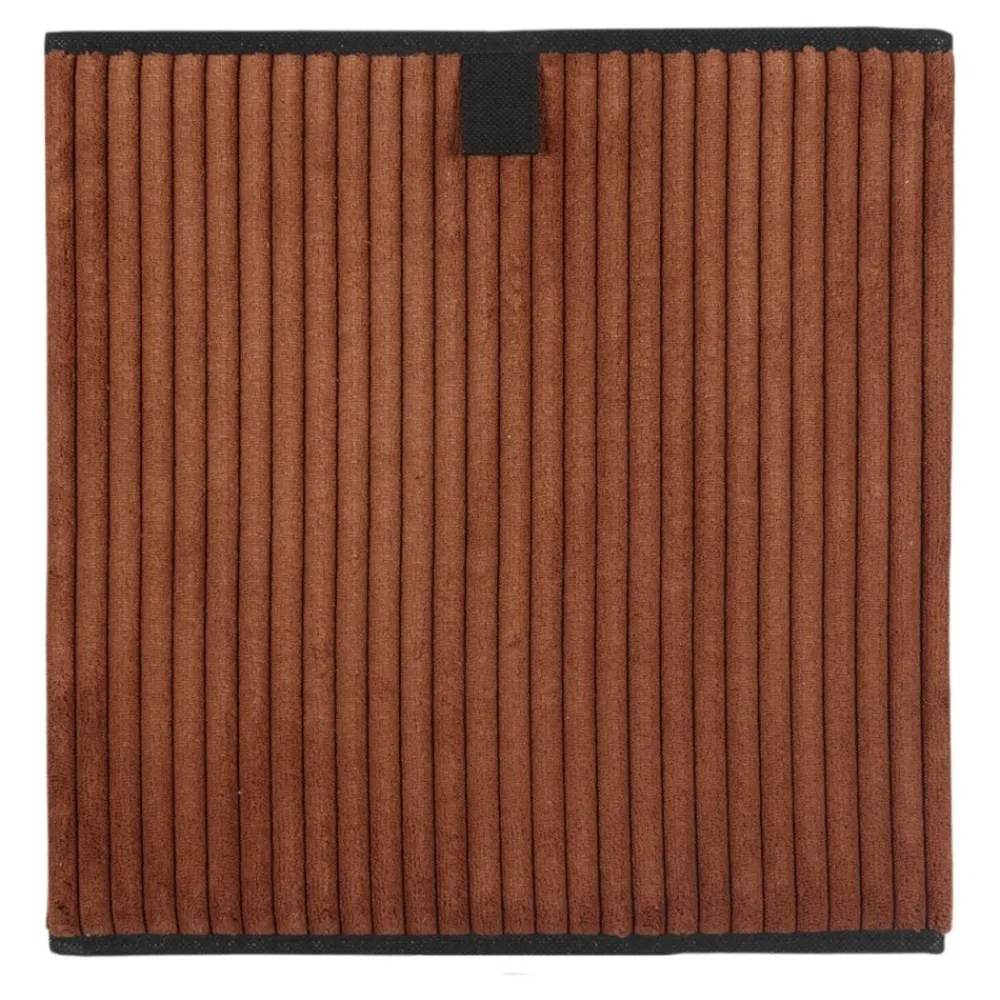 Pojemnik Corduroy Box 30x30 cm miedziany * HowHomely Sale