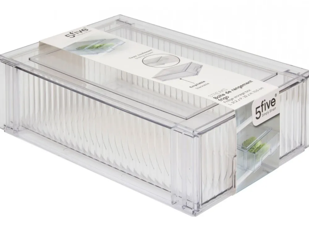 Pojemnik do lodówki z wysuwaną szufladą Streaks * 5five Simply Smart Outlet