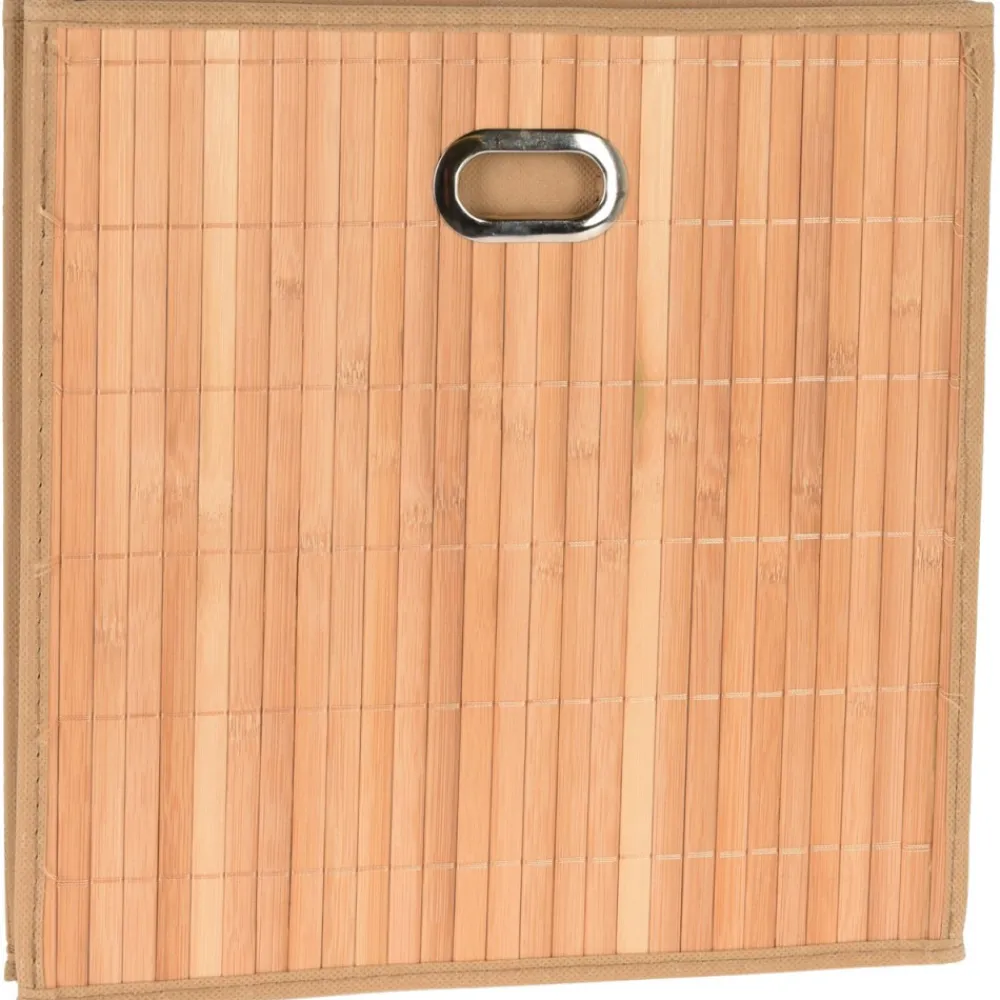 Pojemnik do przechowywania bambusowy 31 cm * Storage Solutions Clearance