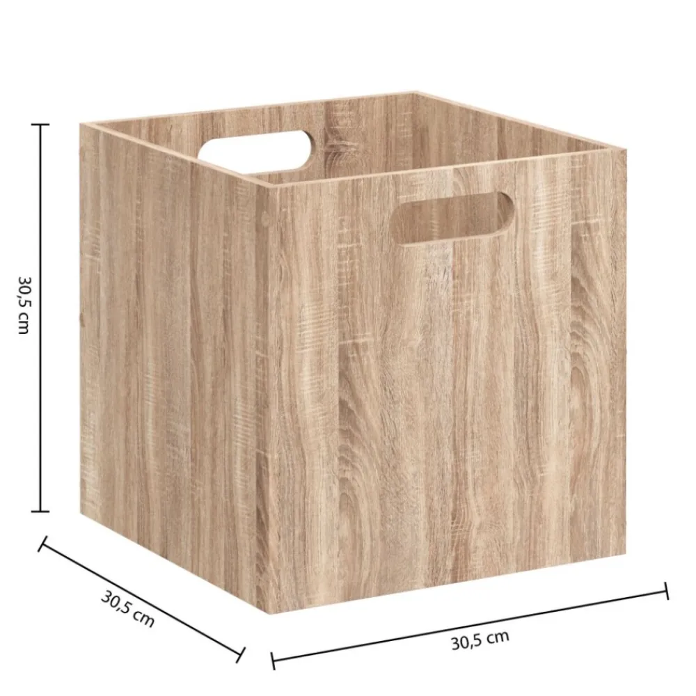 Pojemnik drewniany 31x31 cm Natural * 5five Simply Smart Sale