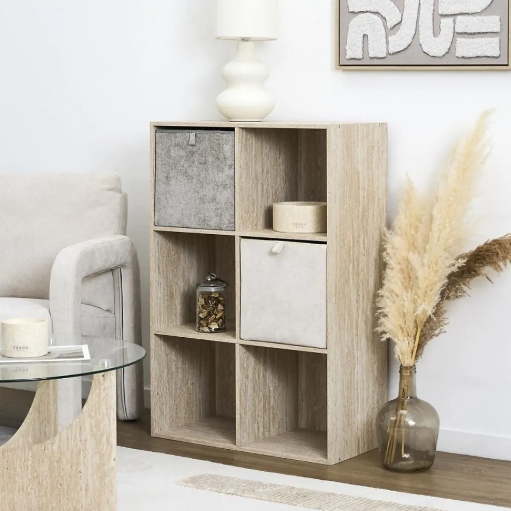 Pojemnik tekstylny składany MAVI taupe * HowHomely Outlet