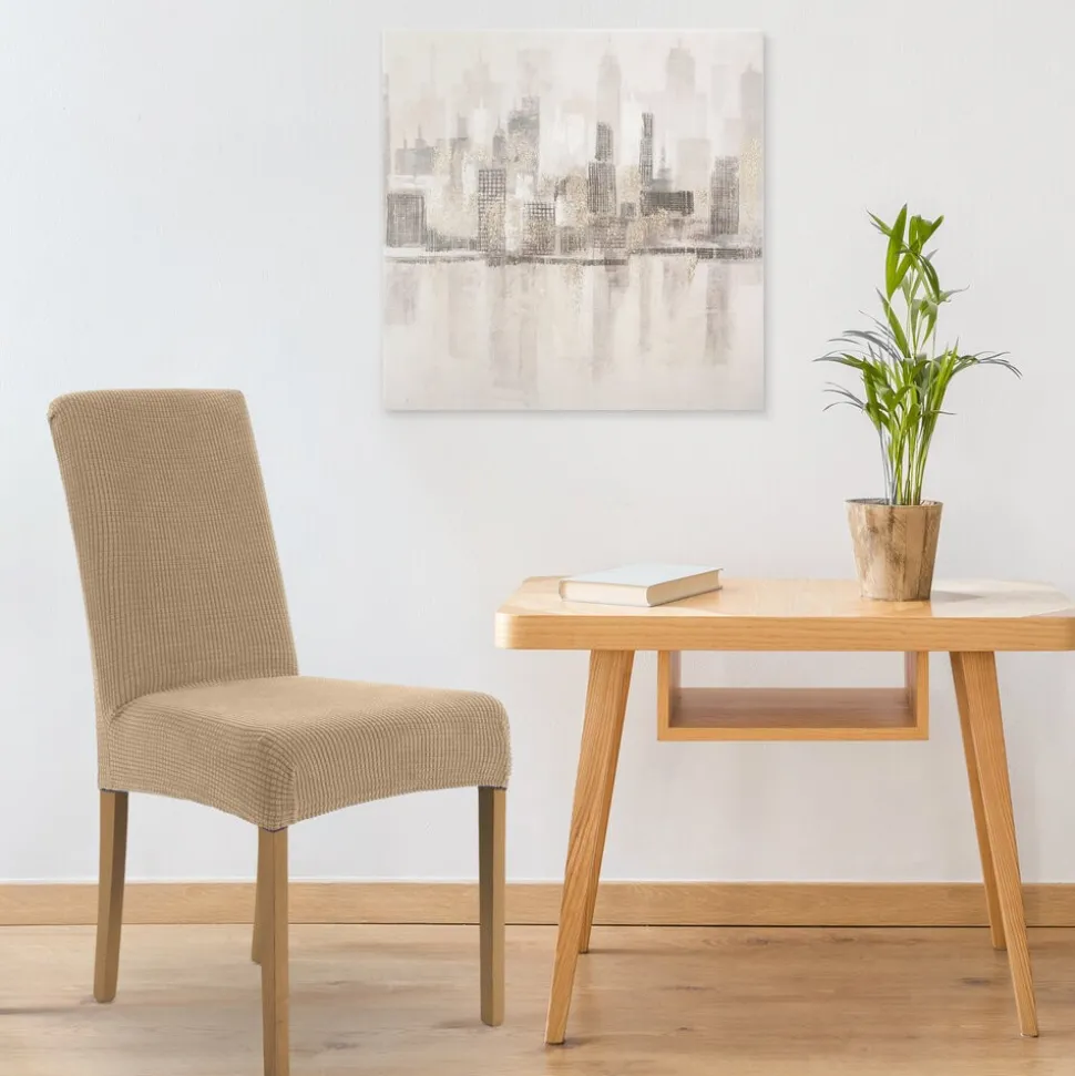 Pokrowiec 3 na krzesło 35x30x55 beż