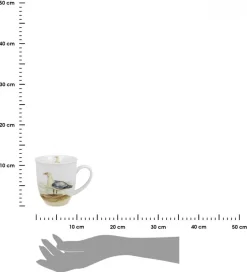 Porcelanowy kubek Animals Mewa Srebrzysta 400 ml
