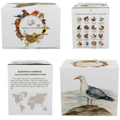 Porcelanowy kubek Animals Mewa Srebrzysta 400 ml