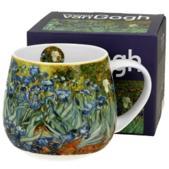 Porcelanowy kubek baryłka 430 ml Van Gogh Irises