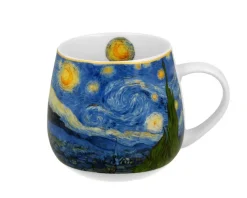 Porcelanowy kubek baryłka Van Gogh Starry Night 430 ml