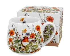 Porcelanowy kubek baryłka Wild Birds 430 ml