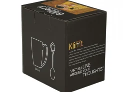 Porcelanowy kubek z łyżeczką G. Klimt The Kiss 360 ml