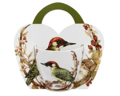 Porcelanowy kubek Animals Dzięcioł 460 ml * Duo Hot