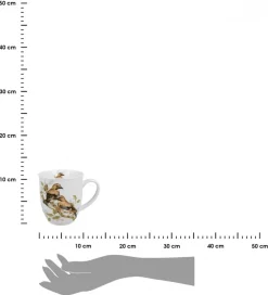 Porcelanowy kubek Animals Sójki 400 ml * Duo Best