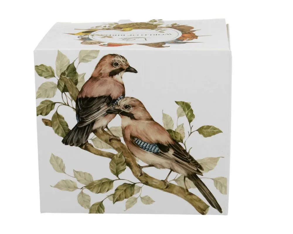 Porcelanowy kubek Animals Sójki 400 ml * Duo Best