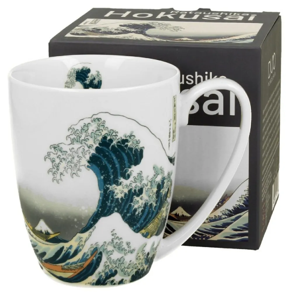 Porcelanowy kubek 350 ml Hokusai The Great Wave * Duo Sale
