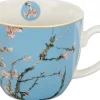 Porcelanowy kubek 460 ml Van Gogh Almond Blossom w koszyczku * Duo Discount
