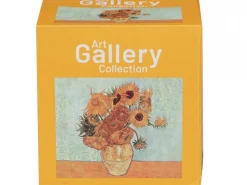 Porcelanowy kubek z łyżeczką Van Gogh Sunflowers 360 ml * Duo Outlet