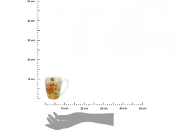 Porcelanowy kubek z łyżeczką Van Gogh Sunflowers 360 ml * Duo Outlet