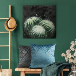 Poszewka ARETA 40x40 cm stalowy
