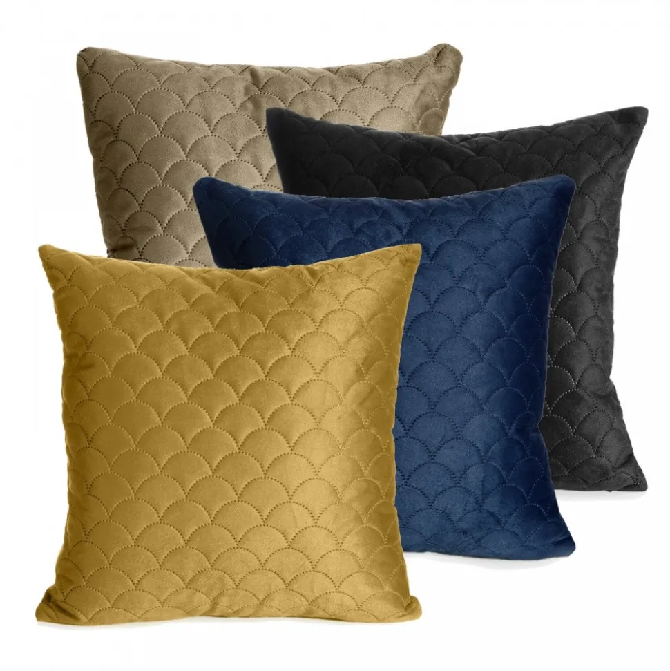 Poszewka ARIEL 40x40 cm niebieski velvet
