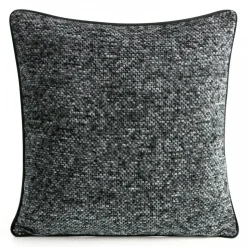 Poszewka BARI 02 45x45 cm stalowy