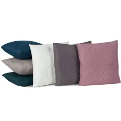 Poszewka BONI/5 40x40 granatowa patchwork